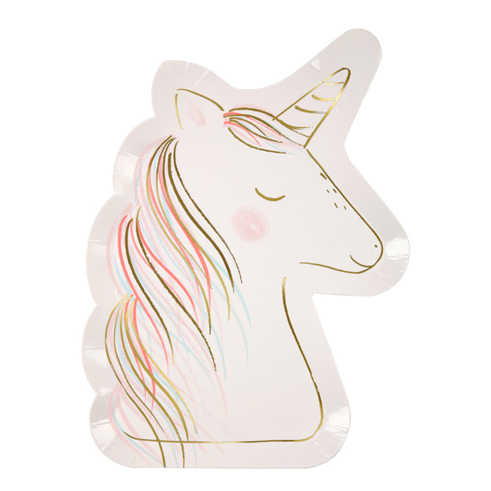 MERIMERI Magical unicorn plates