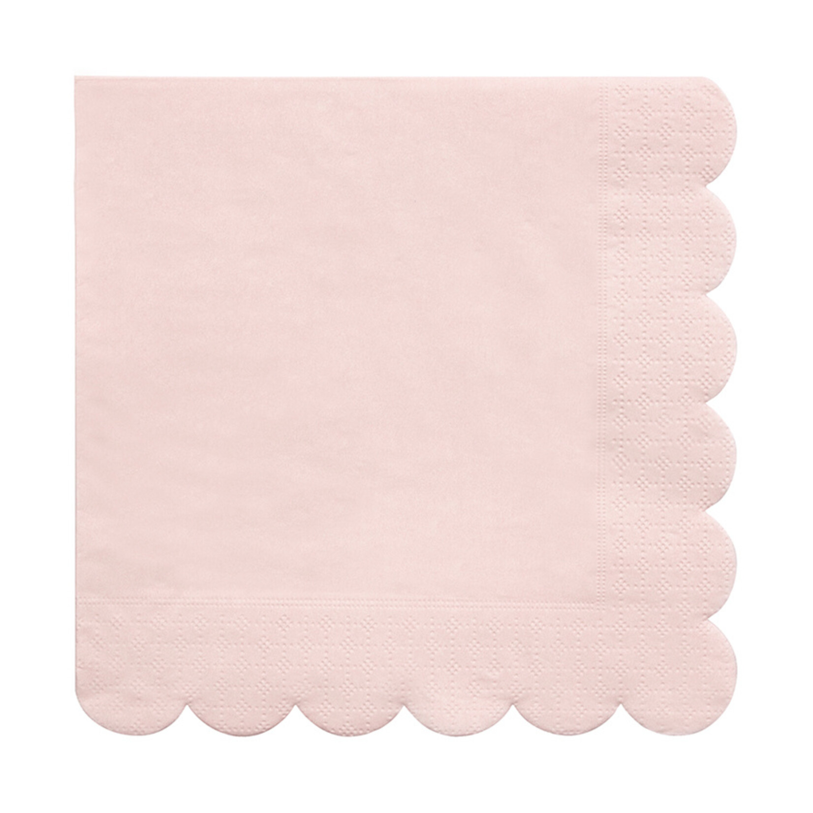 MERIMERI Pale pink napkins L