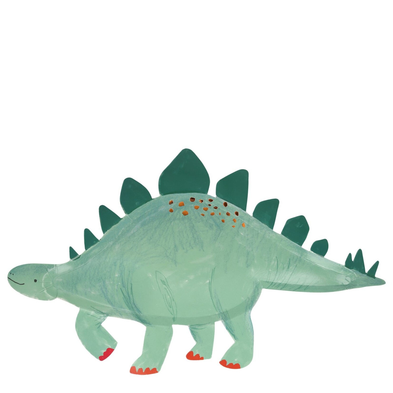 MERIMERI Stegosaurus platters