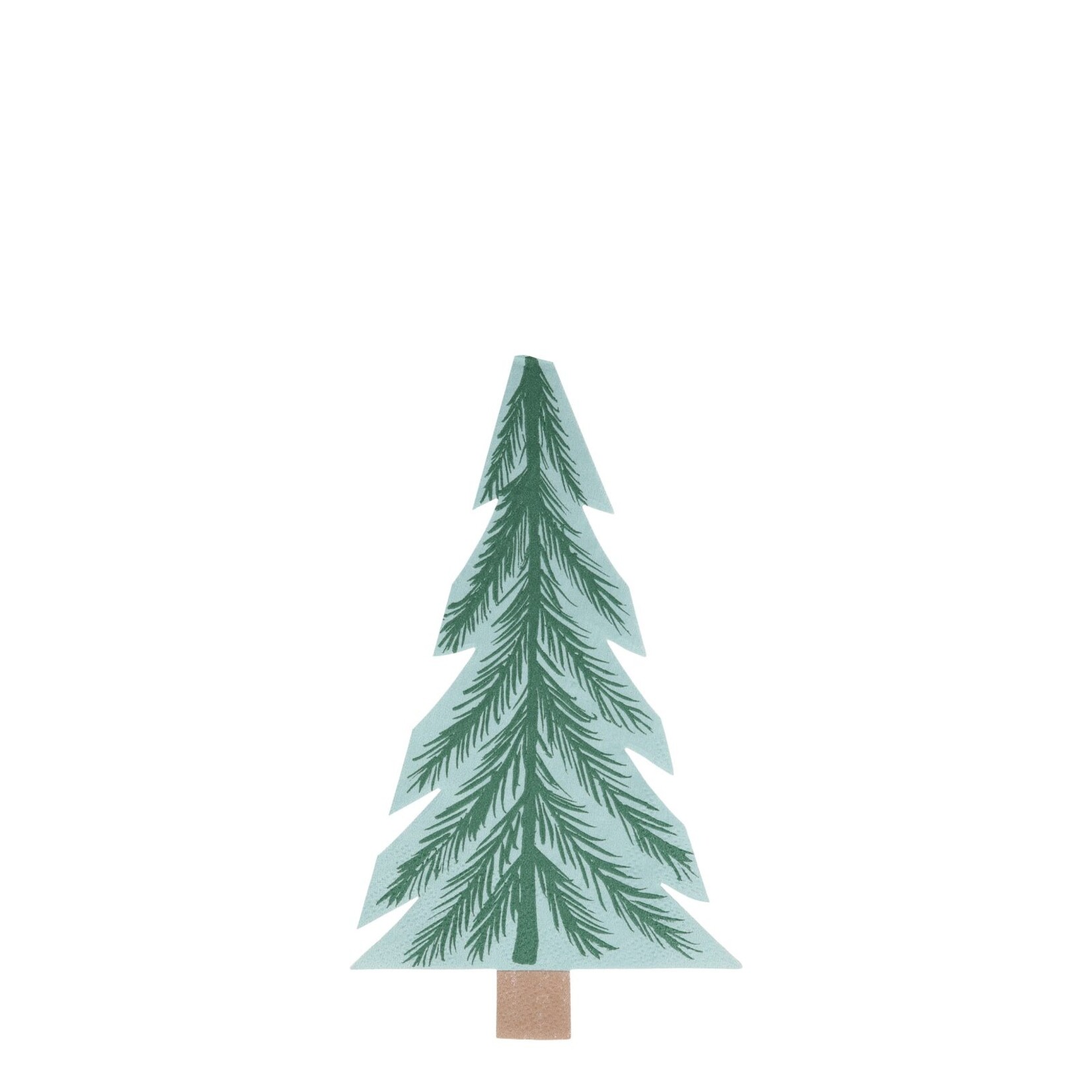 MERIMERI Kerstboom servetten (20st)