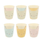 MERIMERI Cute kitten cups (8 pcs)