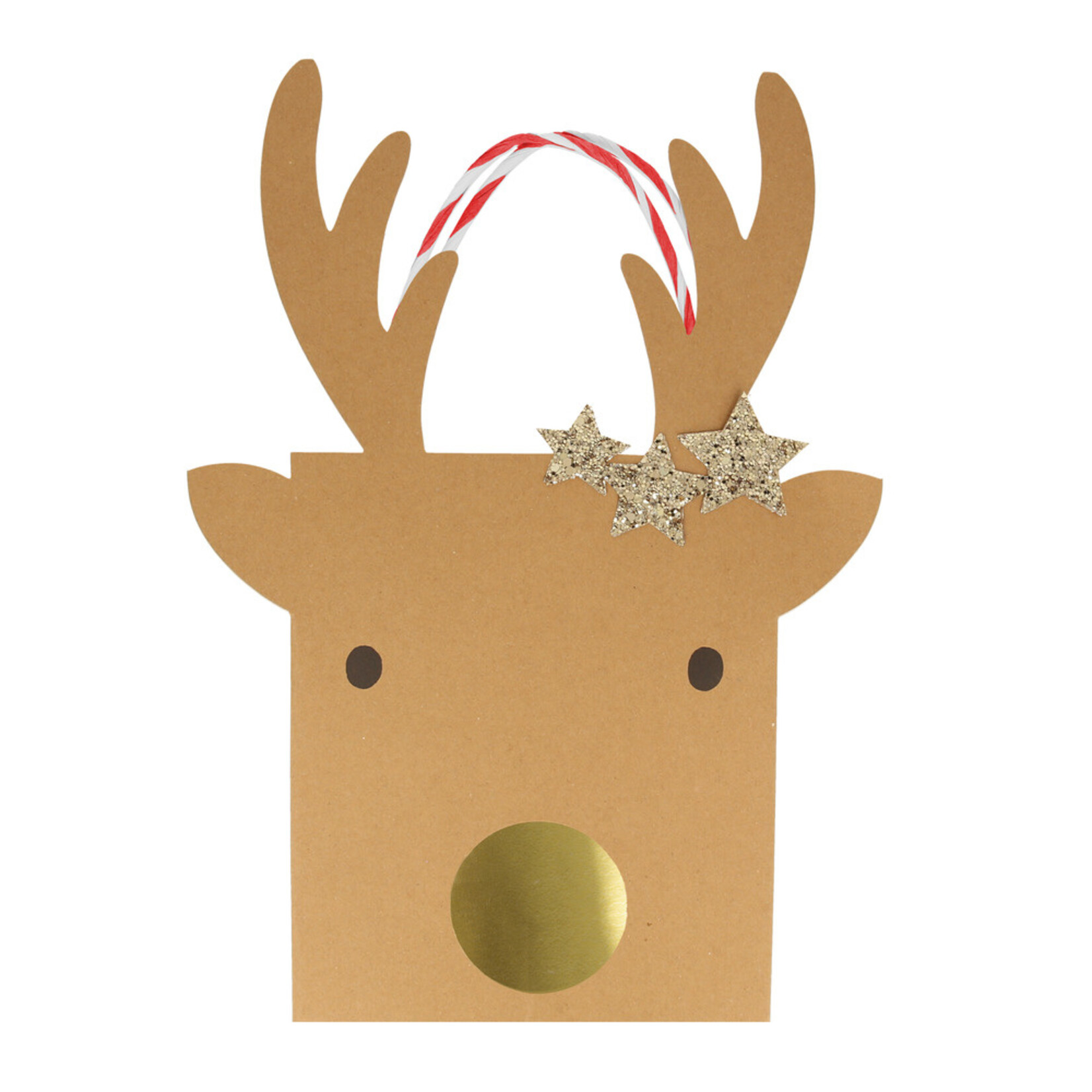 MERIMERI Reindeer with stars gift bags M (2pcs)