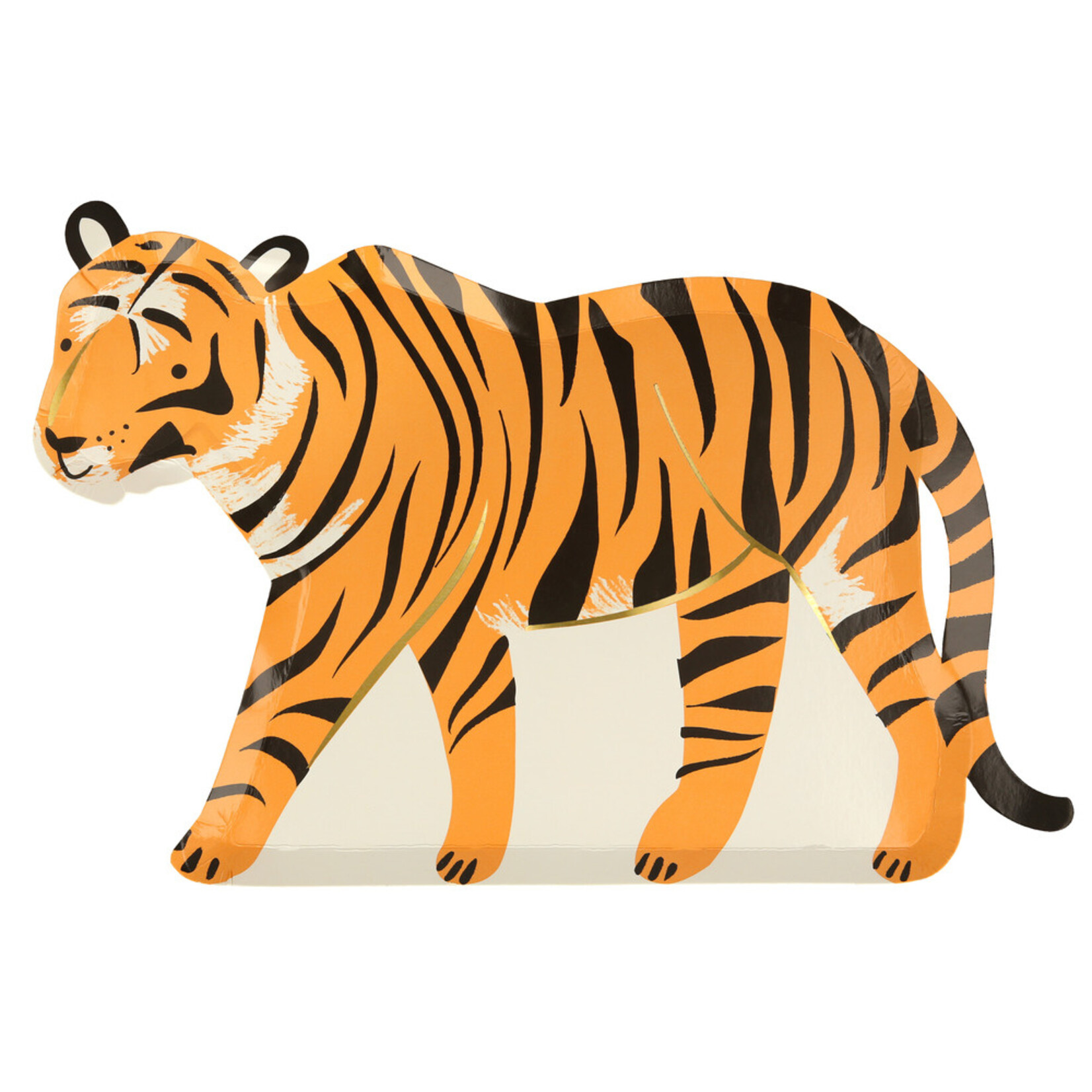MERIMERI Tiger plates (8pcs)