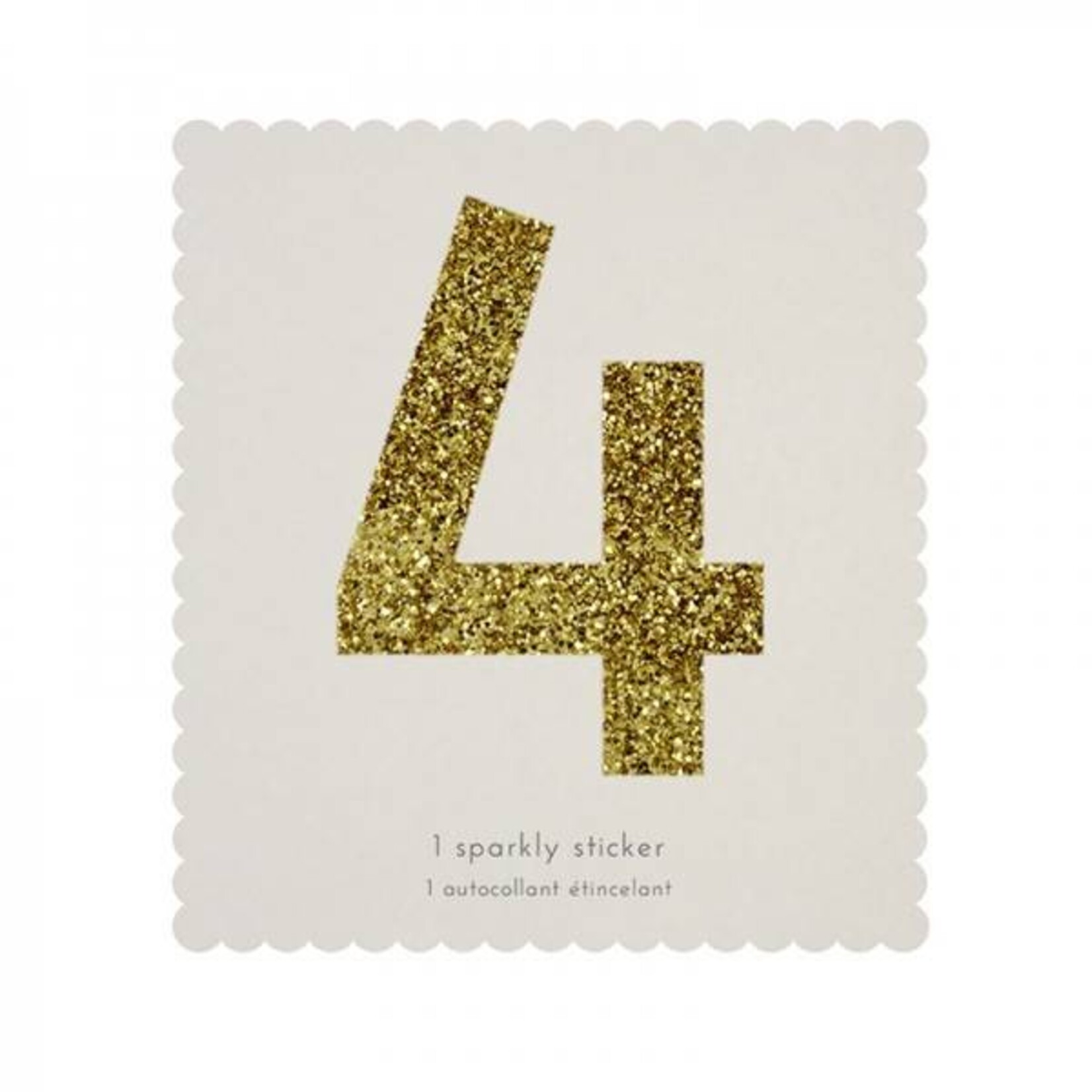 MERIMERI Glitter alphabet stickers 4