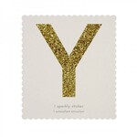 MERIMERI Glitter alphabet stickers Y