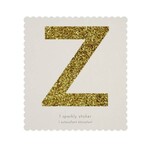 MERIMERI Glitter stickers alfabet Z