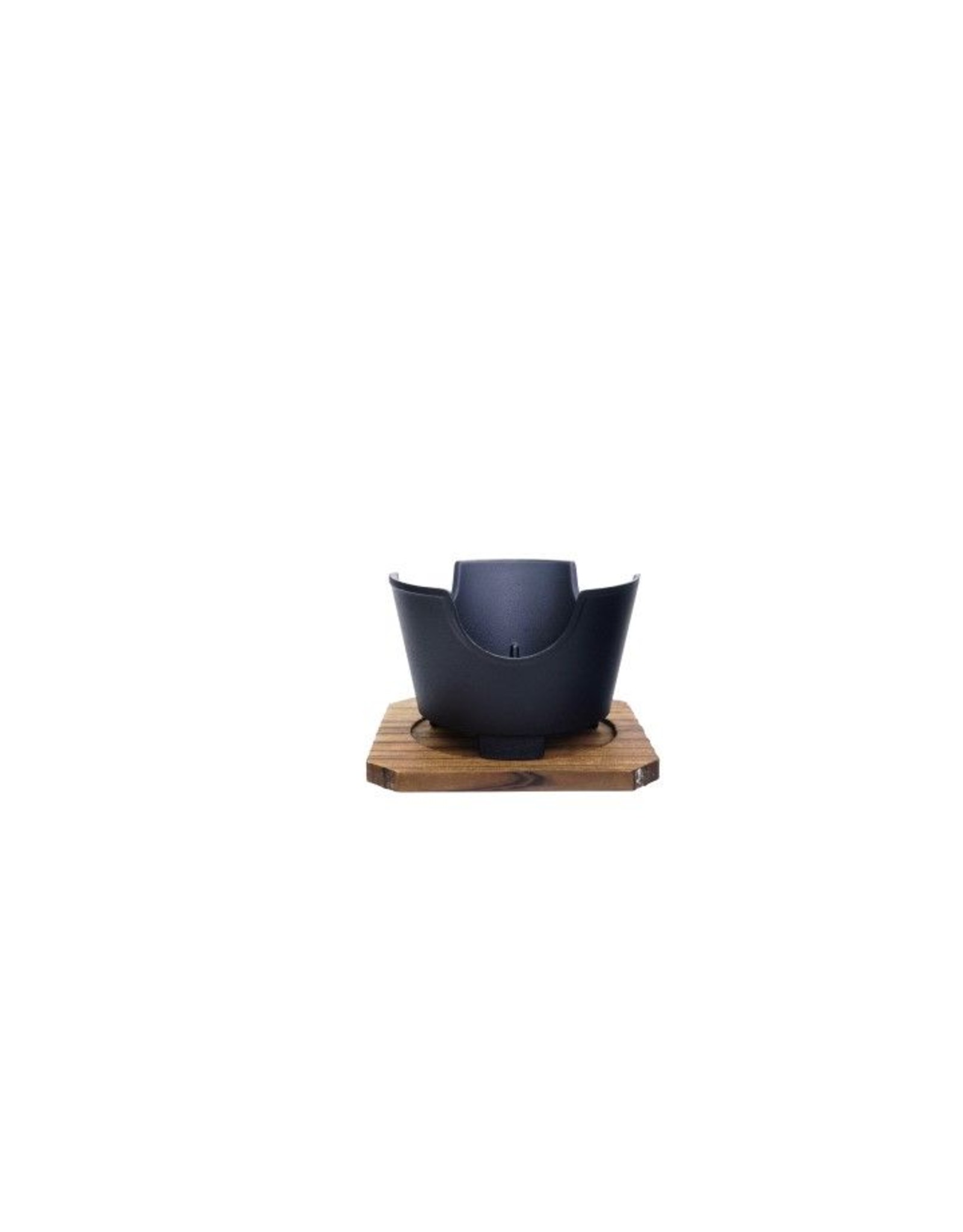 Tokyo Design Studio Nabe cooking pot warmer with wooden base 12cm