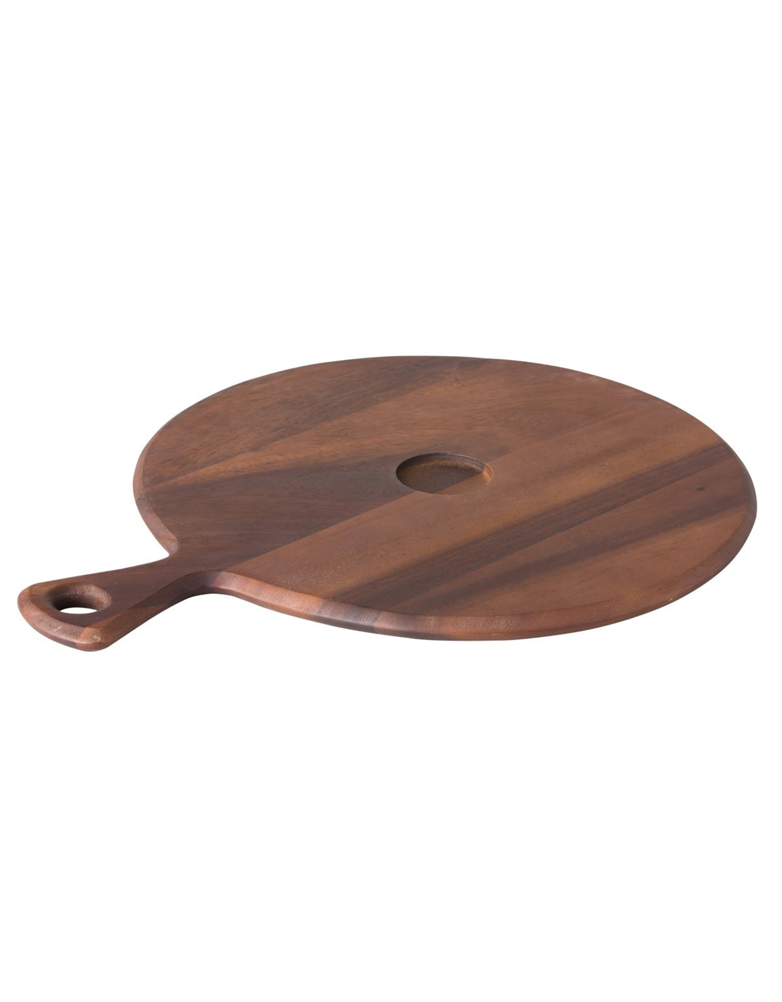 Stylepoint Acacia  round Handled Pizza Plateau, 44x34x1.5cm