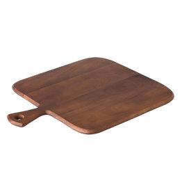 Stylepoint Square Acacia  Plateau with handle, 44x34x1.5cm