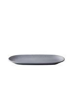 Stylepoint Tinto ovale servingplate matt grey 30 x 15 cm