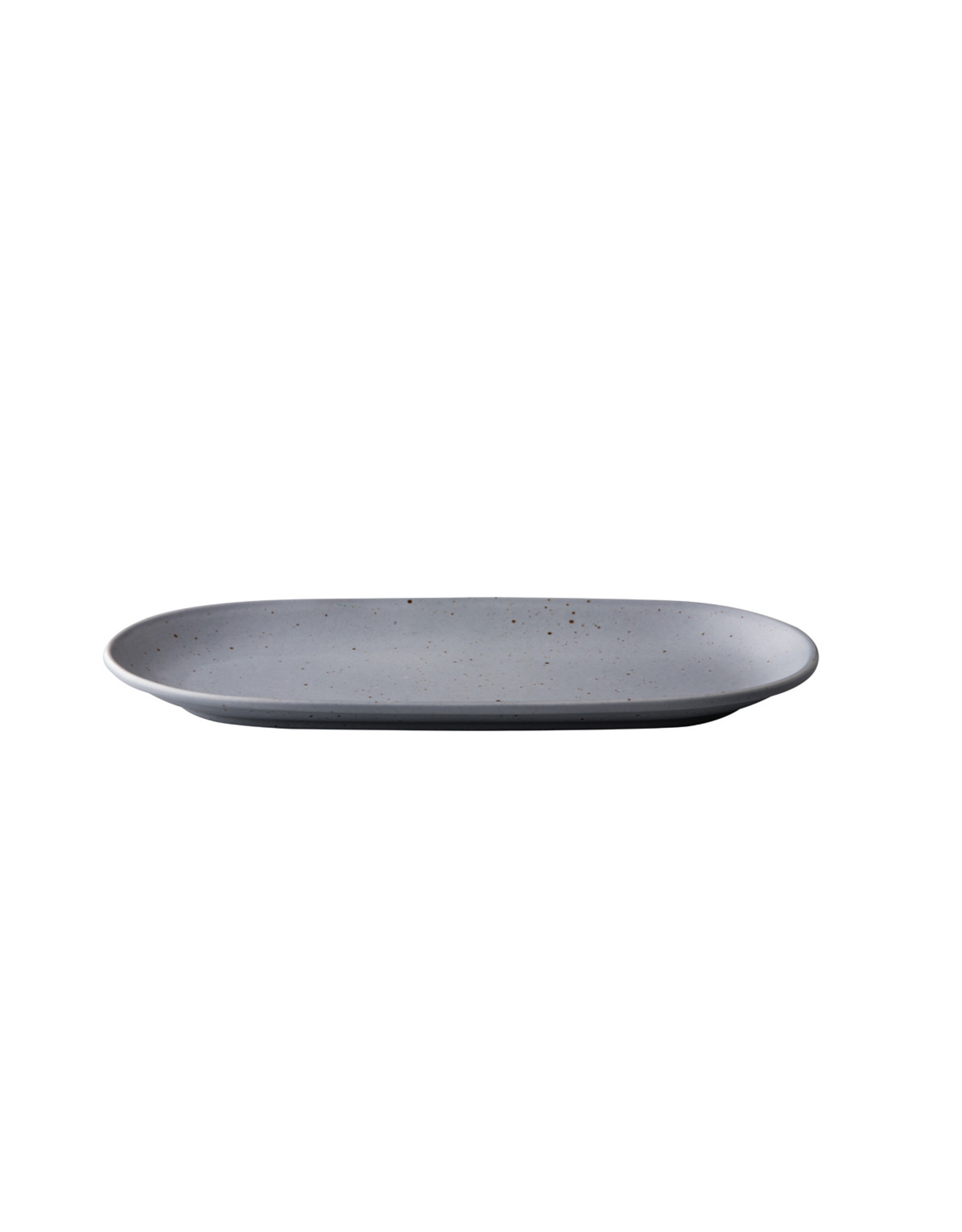 Stylepoint Tinto ovale servingplate matt grey 30 x 15 cm