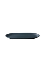 Stylepoint Tinto oval serving plate matt dark grey  30 x 15 cm