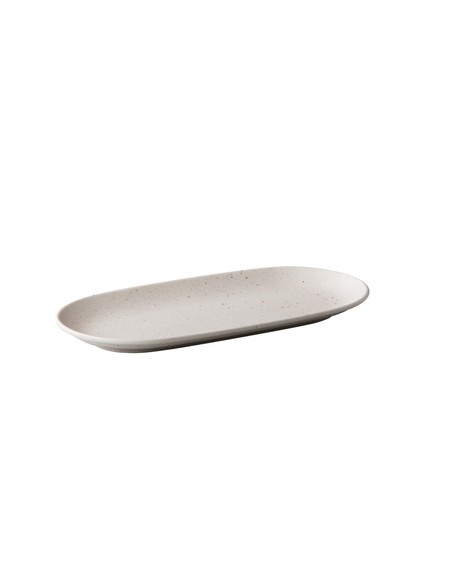 Stylepoint Tinto ovale serving plate matt white 30 x 15 cm