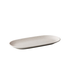 Stylepoint Tinto ovale serving plate matt white 30 x 15 cm