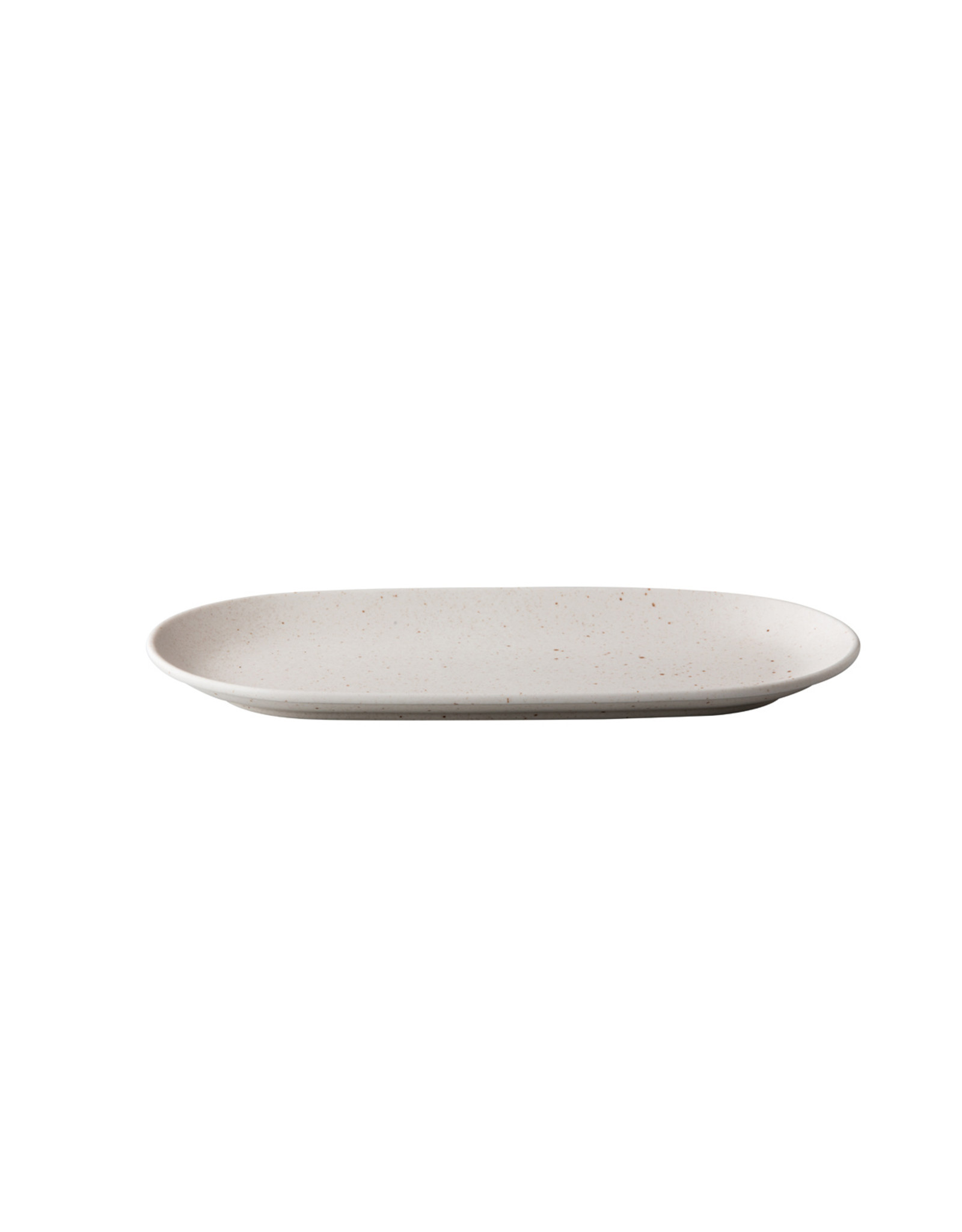 Stylepoint Tinto ovale serving plate matt white 30 x 15 cm