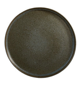 Stylepoint Stonegreen plate with raised edge 26,5 cm