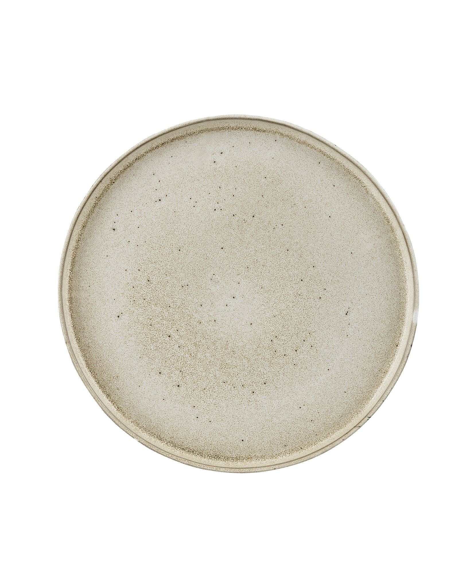 Stylepoint Stonewhite plate with raised edge 26,5 cm