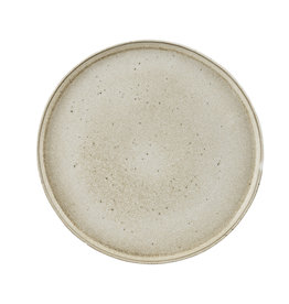 Stylepoint Stonewhite plate with raised edge 26,5 cm