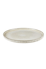 Stylepoint Stonewhite plate with raised edge 26,5 cm