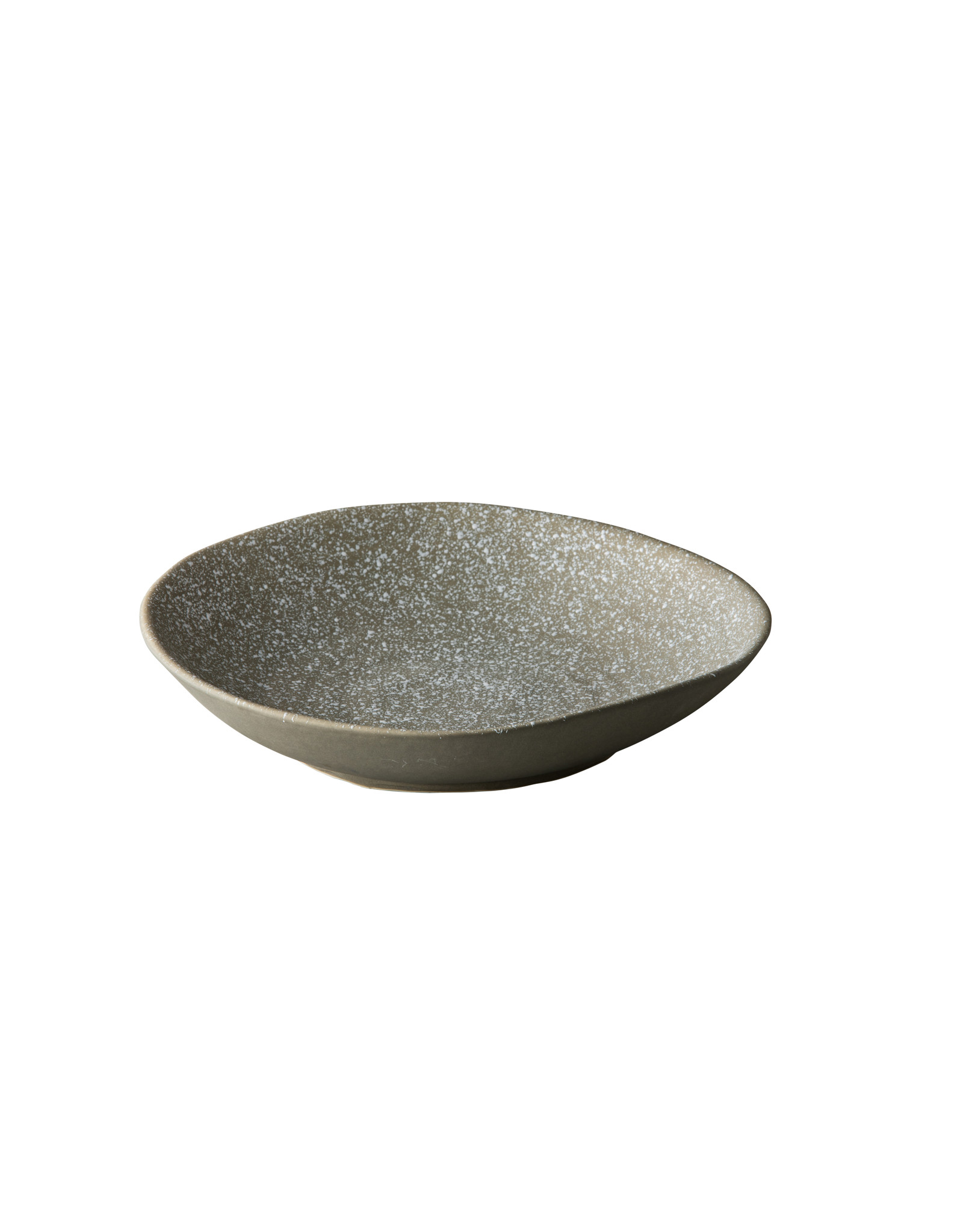 Stylepoint Chameleon deep plate grey with white spots 24cm