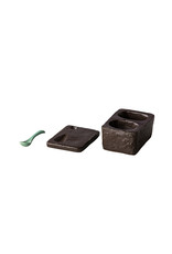 Stylepoint Oyster Peper en zout set zw. incl mini lepel