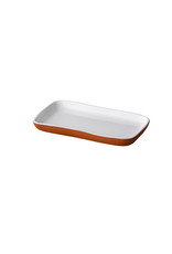 Stylepoint Stoneheart snack tapas bord 19 x 11,2 cm wit