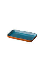 Stylepoint Stoneheart snack tapas plate 20x12 cm Blue