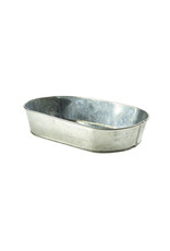 Stylepoint Galvanised steel Serving Platter oval 24 x 15 cm