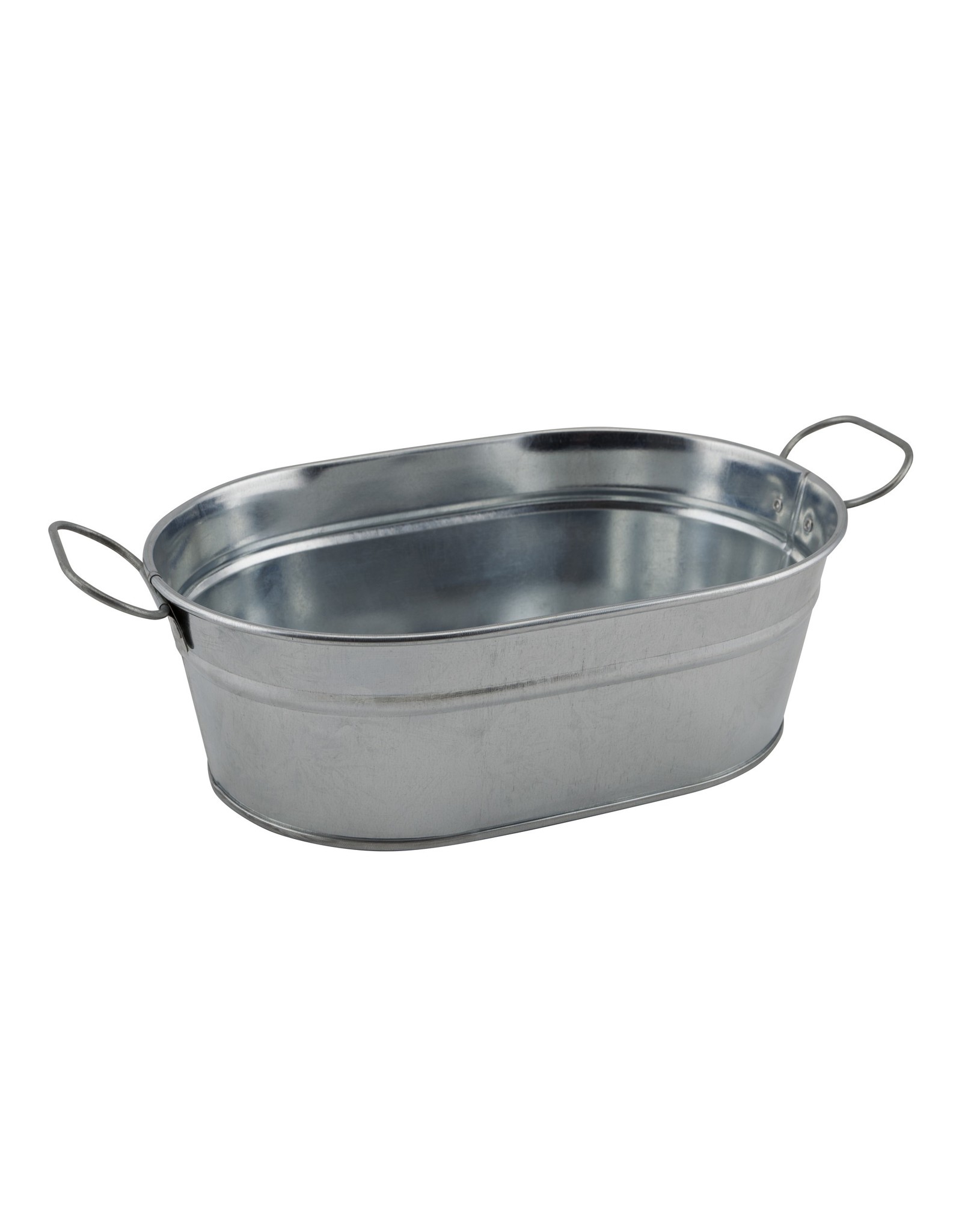 Stylepoint Galvanised steel Serving Bucket oval 23 x 15 cm