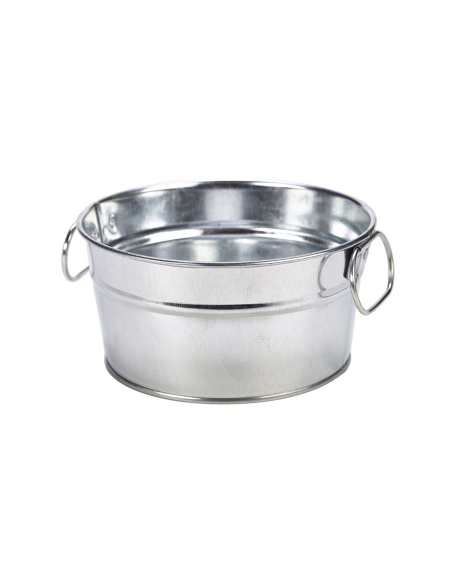 Stylepoint Galvanised steel Serving Bucket round 15 x 8 cm