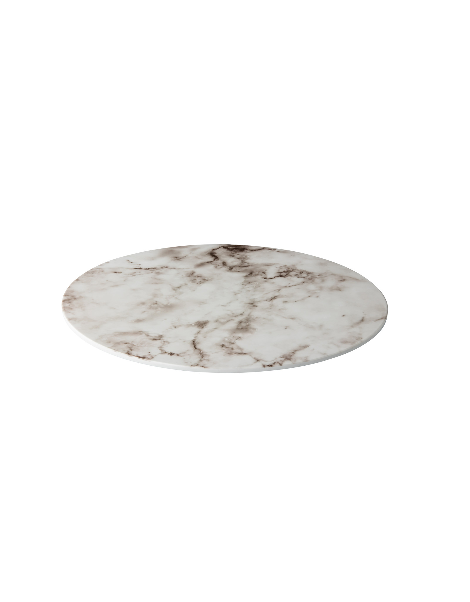 Stylepoint Melamine plateau marmer wit rond 33cm