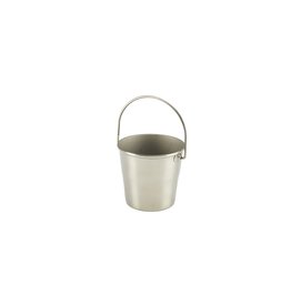 Stylepoint RVS miniatuur emmer zilver 4,5 cm