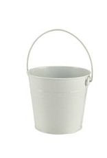 Stylepoint Stainless steel serving bucket 16 cm white