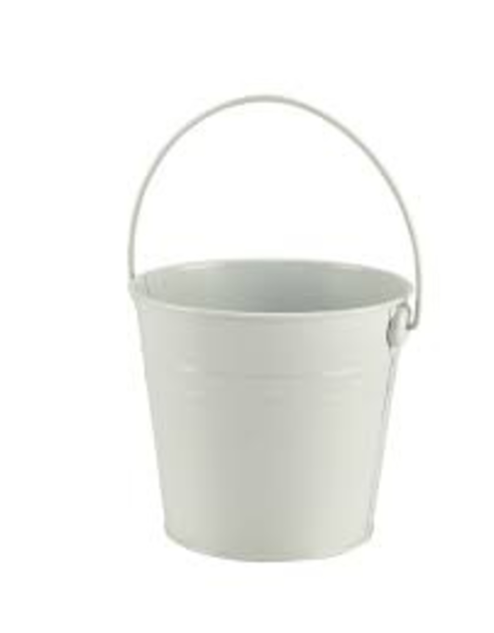 Stylepoint Stainless steel serving bucket 16 cm white