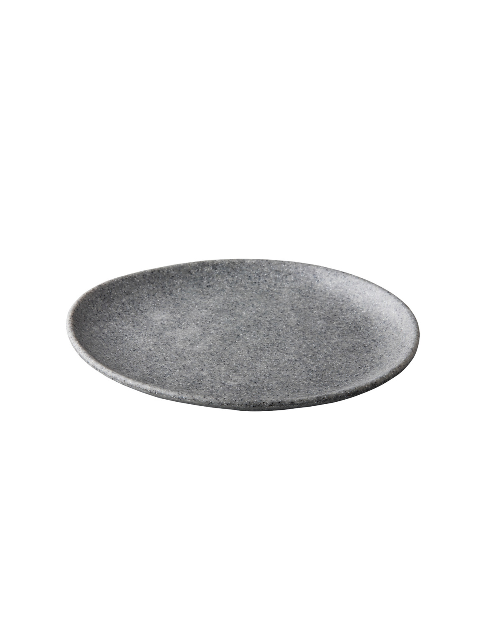 Stylepoint Pebble grey organic plate 26,5 cm