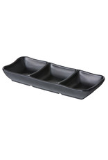 Stylepoint 3-compartment sauce bowl 19 x 8 x 3,1 cm