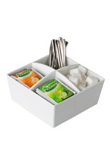 Stylepoint 4-compartment tea & sugar holder 15,5 cm