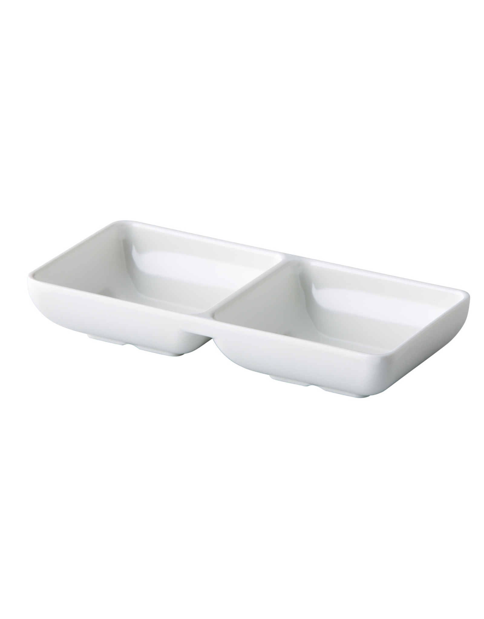Stylepoint Melamine double rectangular bowl 14,5x7cm