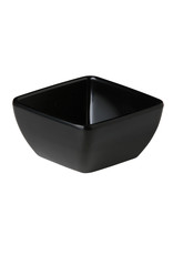 Stylepoint Melamine curved square bowl black 8,9 x 8,9 x 4,5 cm