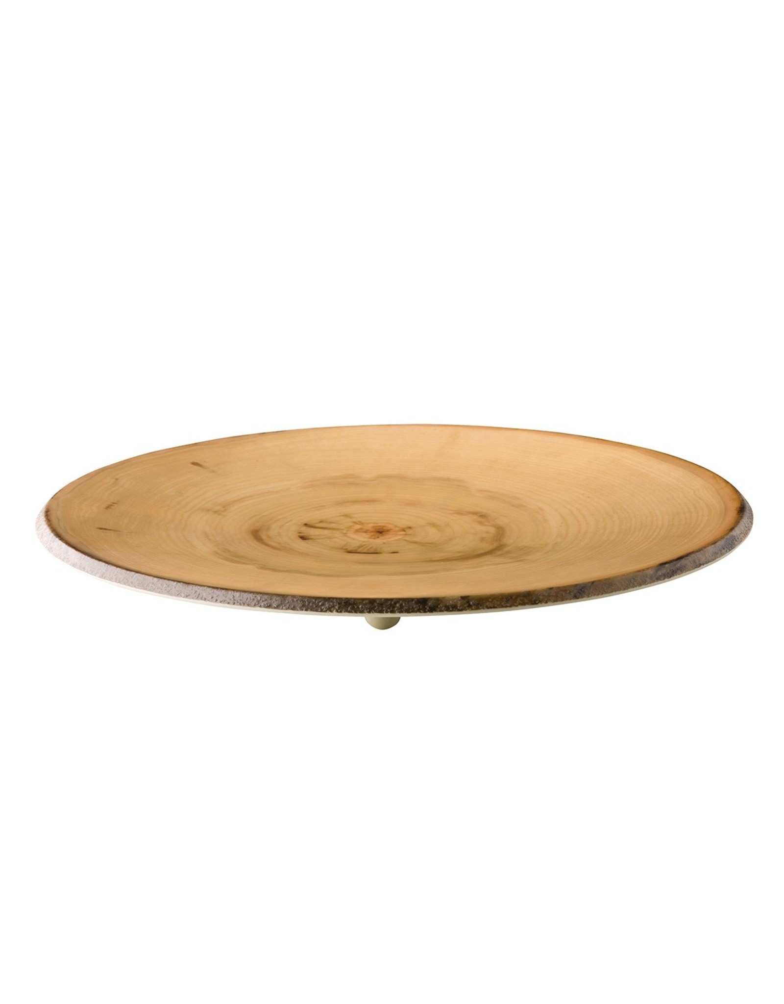 Stylepoint Wooden tray round 35 cm