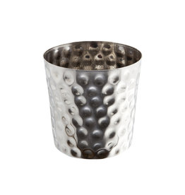 Stylepoint Stainless Steel serving cup hammered 8,5 cm