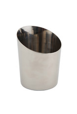 Stylepoint Stainless Steel serving cup plain angled 9,5 cm
