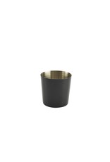 Stylepoint Stainless steel serving cup black plain 8,5 cm