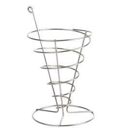 Stylepoint Stainless steel wire chip cone 13 x 18 cm