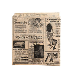 Stylepoint Vetvrij papier zak"Newspaper Brown"18x17cm 500-pak