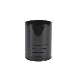 Stylepoint Gegalvaniseerde stalen beker zwart 1300 ml