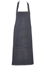 Stylepoint Unwashed denim bib apron 70 x 90 cm