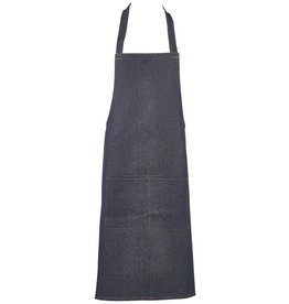 Stylepoint Unwashed denim bib apron 70 x 90 cm