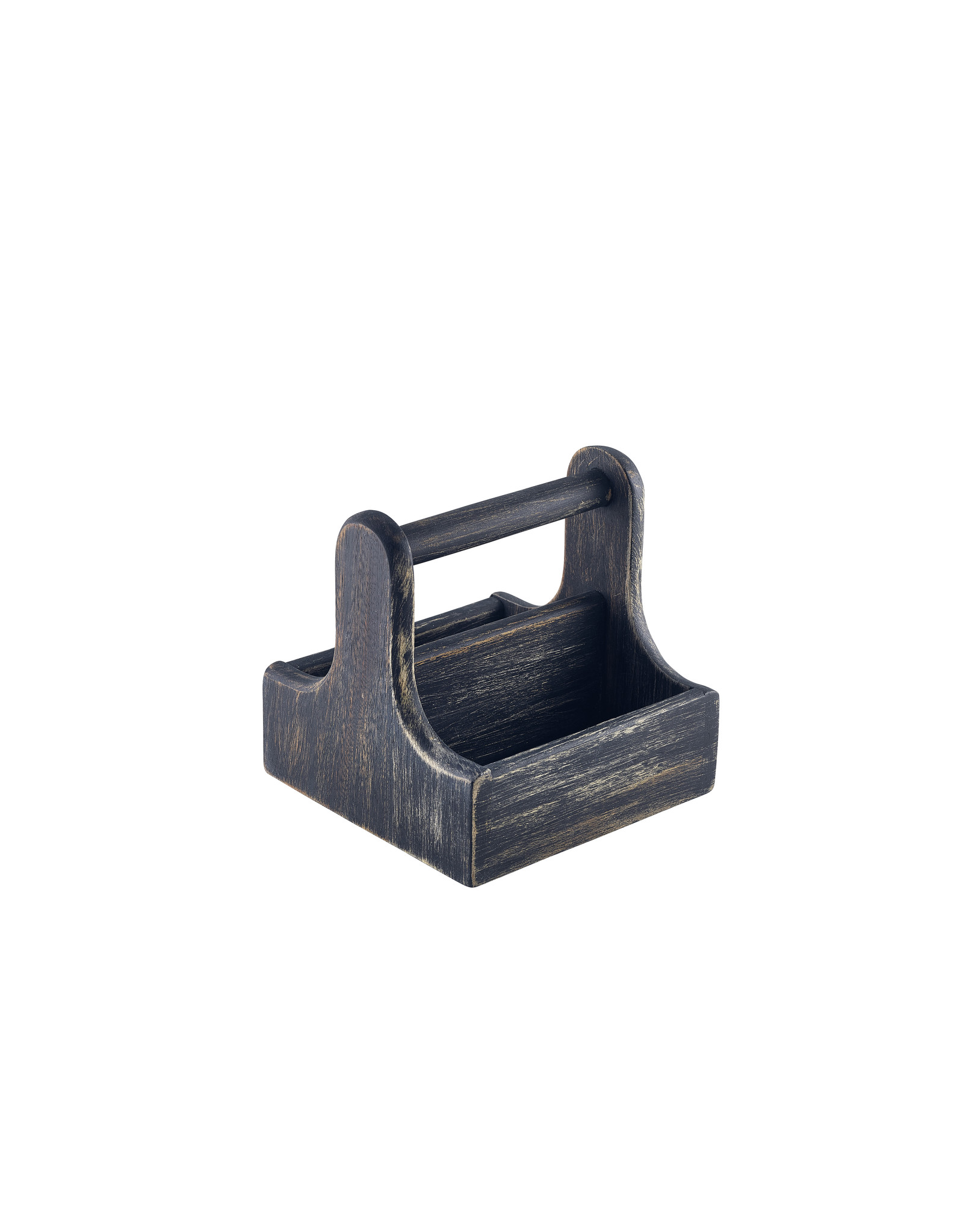 Stylepoint Wooden table caddy small handled black