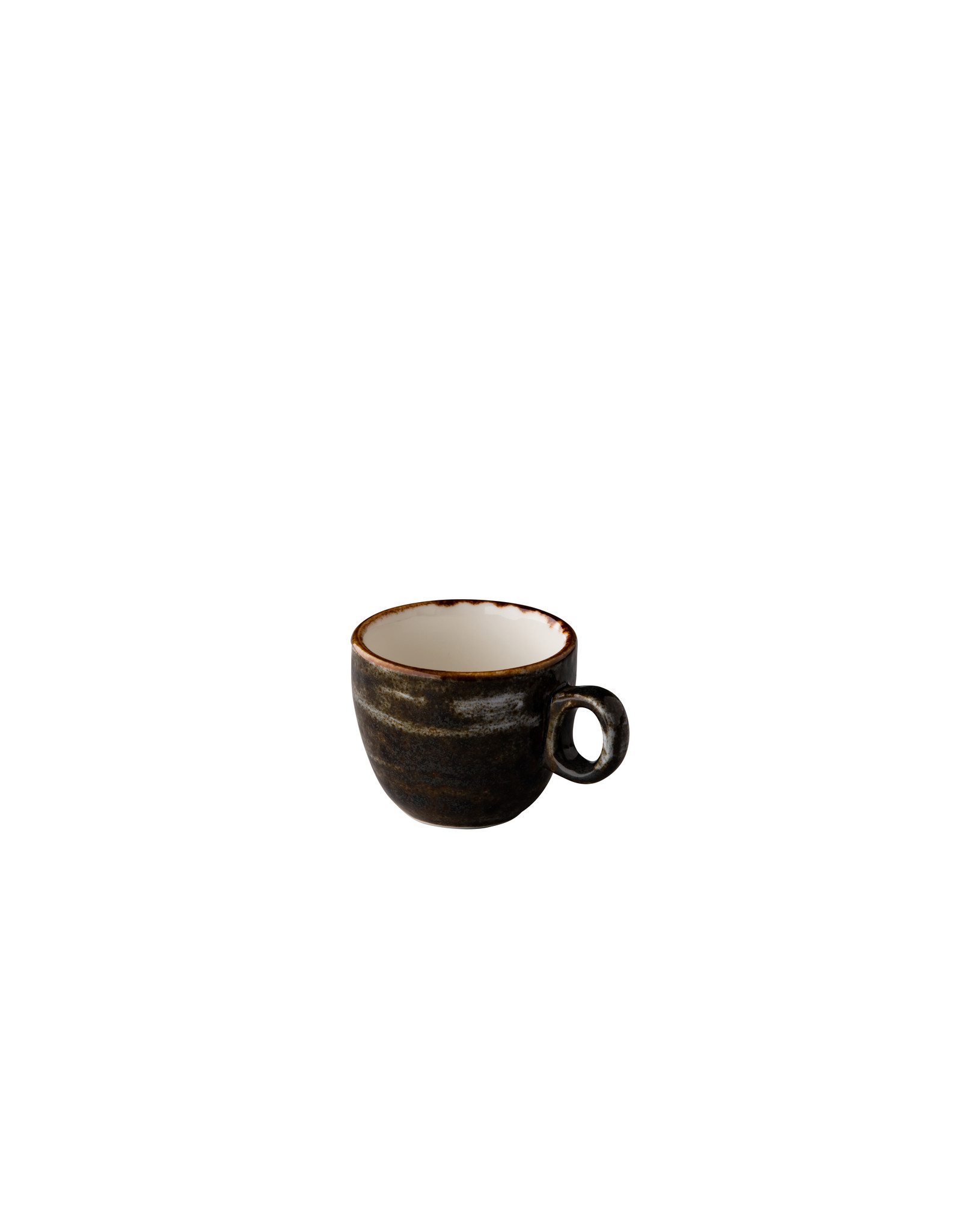 Stylepoint Jersey espresso cup stackable brown 80 ml